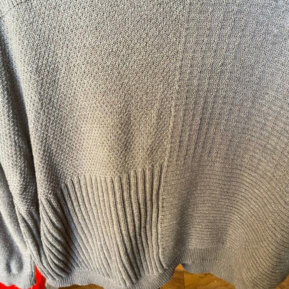 Chicos Knit Cowl Sweater Brown Womens Size 3 XL - Picture 8 of 8